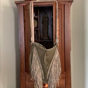 Free People Isadora fringe bag.